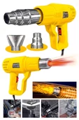 Yüksek   Eronomik Bakır Sargılı 2 Kademeli  Isı Ayarlı Sıcak Hava Üfleme Tabancası Set thumbnail 1