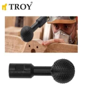 TROY 25082 Avuç Taşlama İçin Küresel Ahşap Zımpara, Öğütme Ucu, M14-40 - 3