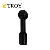 TROY 25081 Avuç Taşlama İçin Küresel Ahşap Zımpara, Öğütme Ucu, M14-30 - 1