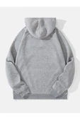 Unisex Atalanta Baskılı Oversize Kapşonlu Sweatshirt - 3