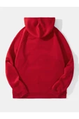 Unisex Atalanta Baskılı Oversize Kapşonlu Sweatshirt - 12