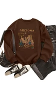 Unisex Arizona Bisiklet Yaka Sweatshirt - 3