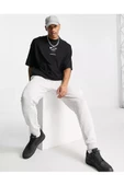 Erkek Siyah Belair Baskılı Oversize T-Shirt - 4