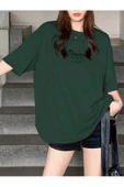 Kadın Thousand Baskılı Oversize T-shirt - 7