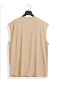 Erkek  City Baskılı Oversize T-shirt - 4