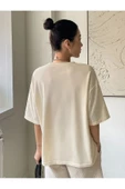 Kadın Lovegang Baskılı Tshirt - 5
