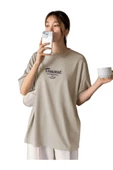 Kadın Thousand Baskılı Oversize T-shirt - 1