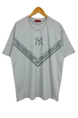 Erkek NY Baskılı T-Shirt - 5