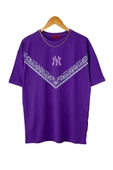 Erkek NY Baskılı T-Shirt - 6
