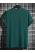 Erkek Chicago Baskılı Oversize T-shirt - 7