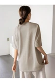 Kadın Thousand Baskılı Oversize T-shirt - 5