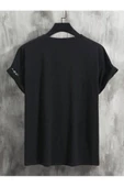Erkek Chicago Baskılı Oversize T-shirt - 11