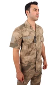 Kısa Kol Jandarma Kamuflaj Gömlek - Yazlık Askeri Gömlek - 3