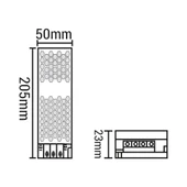 Maxled MX-3030 20A 240W Slim Kasa Şerit Led Trafosu - 3