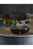 Oakley Polarize 5 lensli taktikal gözlük / Tactical gözlük / Bisiklet Gözlüğü - 2