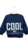 uğurböceğiçocuk Cool Boy Yazılı Maskot Erkek Sweat 1474 - 9