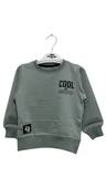 uğurböceğiçocuk Cool Boy Yazılı Maskot Erkek Sweat 1474 - 4