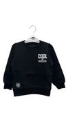 uğurböceğiçocuk Cool Boy Yazılı Maskot Erkek Sweat 1474 - 10
