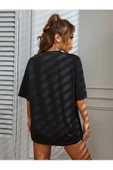 Unisex Los Angeles Baskılı Oversize T-shirt - 6