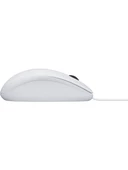 Logitech B100 Kablolu USB Mouse - Beyaz 910-003360 - 2