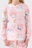 Rolypoly Kız Çocuk Pembe Pijama Takım 3460 - 2