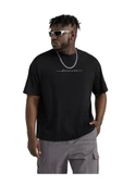 Unisex Dreamer Baskılı Oversize T-shirt - 4