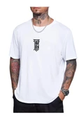 Unisex Japan Baskılı Oversize T-shirt - 3