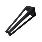 Mobilya Koltuk Baza Puf Sehpa Tv Ünite Masa Ayağı Ayakları Metal Ayakları 14 Cm Siyah thumbnail 5