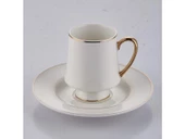 LAMEDORE LUCCA 6 LI KAHVE FİNCANI TAKIMI GOLD - 1