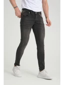 Denim Skınny Fit Füme Jean Pantolon-6896 - 1