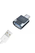 Type-C USB Çevirici iPhone 15 15 Pro 15 Pro Max Uyumlu 5 Gbps Hızlı Veri Aktarıcı Type C Dönüştürücü - 3