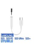 Samsung S23 FE S23 PLUS S23 Ultra Kulaklık Dönüştürcüsü TYPE-C Kulaklık Çevirici thumbnail 1
