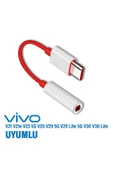 Tyep C Kulaklık Dönüştürcü Vivo V21 - V21e - V23 5G V25 - V29 5G V29 Lite 5G - V30 - V30 Lite Uyumlu - 1