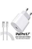 iPad Pro 9.7 Uyumlu Şarj Aleti Adaptörü 20W Ligtning Şarj Kablosu A1674  A1675 A1673 thumbnail 1