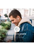 Airbeat Ultraslim Gerçek Kablosuz Tws Bluetooth Kulaklık Beyaz - 4