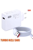 POCO F6 - POCO F6 Pro Turbo Hızlı Şarj Aleti 120W Type-C HIZLI Şarj ve Kablosu - 3