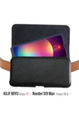 Reeder S19 Max Kılıfı Kapaklı kemer kılıfı - 1