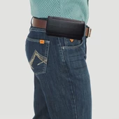 Redmi Note 13 Kılıfı Bele Takılan Kemer Kılıfı Yan Suni Deri Kapaklı thumbnail 6