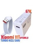 Xiaomi 11T Uyumlu 67W Turbo Hızlı Şarj Aleti ve HIZLI Şarj Kablosu thumbnail 1