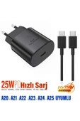 Samsung A25 Uyumlu Şarj Aleti 25W HIZLI Type-C 5A Hızlı Şarj Kablosu - 1
