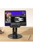 Masaüstü Tablet Standı Büyük Boy Tablet Tutucu Metal - 6