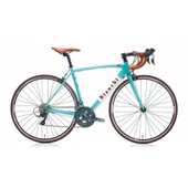 Bianchi SLR Retro Kumpas Fren Claris 16 Vites 28 Jant Yol Yarış Bisikleti Celeste 51 Kadro - 1