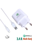 Samsung Galaxy A40 Şarj Aleti ve Type C Kablo  HIZLI Şarj Cihazı thumbnail 2