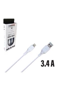 iPhone 7 Plus Şarj Kablosu  3.4A USB - Ligtning - 3