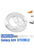 Samsung Galaxy A24 Şarj Kablosu Type-C 25W HIZLI şarj 1metre - 1