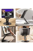 Masaüstü Tablet Standı Büyük Boy Tablet Tutucu Metal - 2