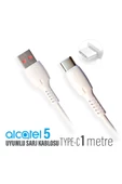 Alcatel 5 Şarj Kablosu 1 Metre Type-C - 1