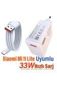 Xiaomi Mi 11 Lite Şarj Aleti 33W HIZLI Şarj ve 5A Kablosu - 1