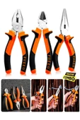 Çok Fonksiyonlu ProSeri Pense Kargaburun Yankeski Amatör ve Profesyoneller için Combo set(3 Adet) - 1