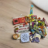 Kese Kırmızı Tetrisli Nostaljik Hediye Paketi 80'ler 90'lar - 2